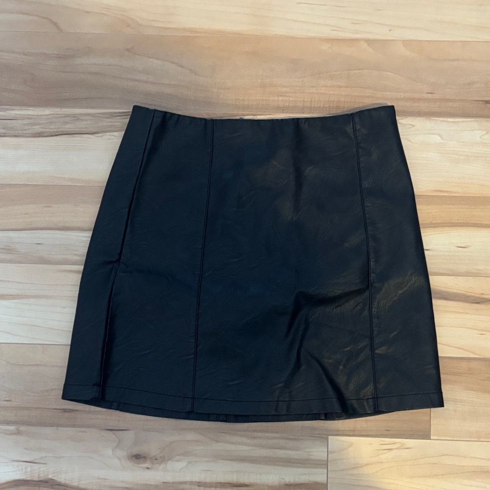 Eclipse Black Mini Skirt
